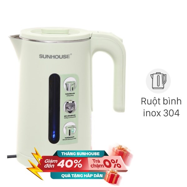 Bình đun siêu tốc Sunhouse 1.8 lít SHD1353