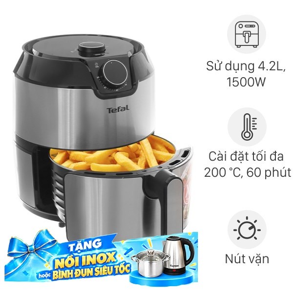 Nồi chiên không dầu Tefal 4.2 lít EY201D15