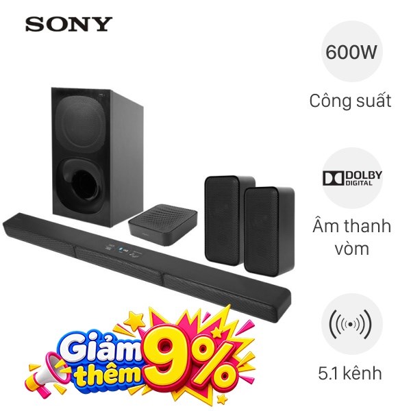 Bộ loa thanh Sony HT-S40R