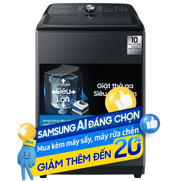 Samsung Inverter 23 Kg WA23A8377GV/SV