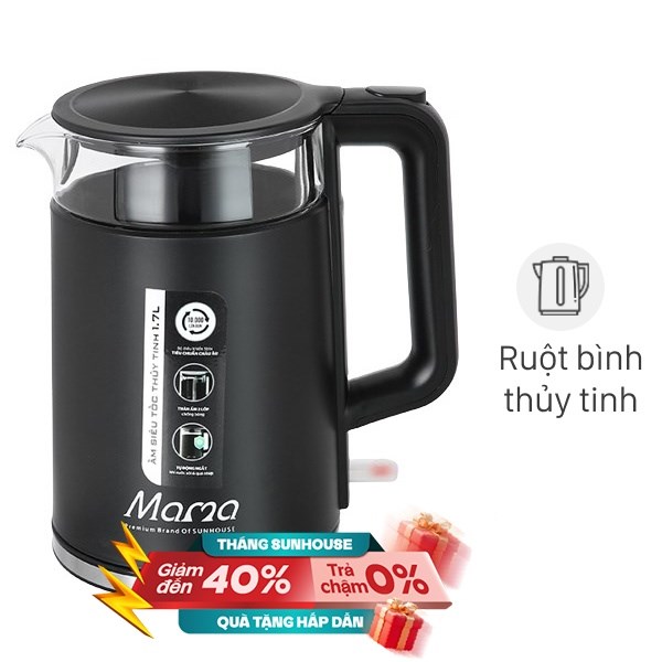Bình đun siêu tốc Sunhouse Mama 1.7 lít SHD1330