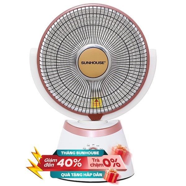 Quạt sưởi đèn carbon Sunhouse SHD7008