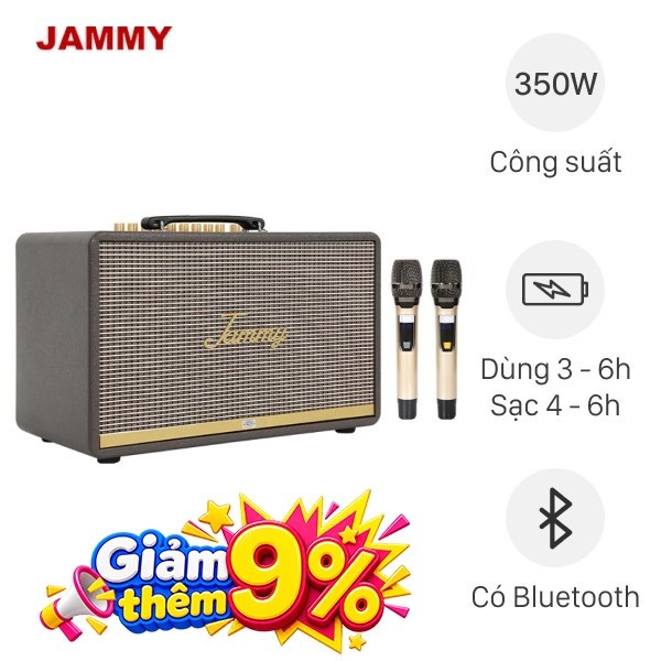Loa karaoke xách tay Jammy N2070K