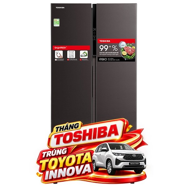 Toshiba Inverter 460 lít GR-RS600WI-PMV(37)-SG