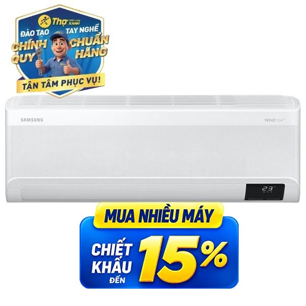 Samsung Inverter 1.5 HP Wind-Free AR13CYFAAWKNSV