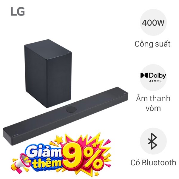 Bộ loa thanh LG SC9S