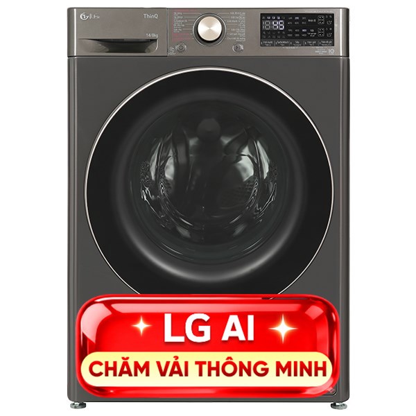 Máy giặt sấy LG AI DD Inverter giặt 14 kg - sấy 8 kg FV1414H3BA