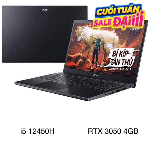 Acer Gaming Aspire 7 A715 76G 5806 i5 12450H (NH.QMFSV.002)