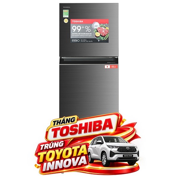 Tủ lạnh Toshiba Inverter 338 lít GR-RT468WE-PMV(58)-MM