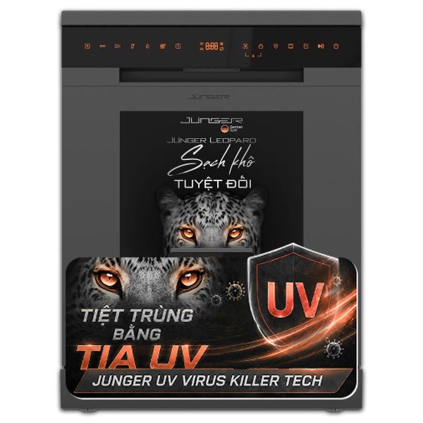 Máy rửa chén độc lập Junger Leopard DWJ-143