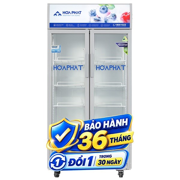 Tủ mát Hoà Phát Inverter 526 lít HSR D8526