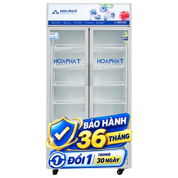 Tủ mát Hoà Phát Inverter 812 lít HSR D8812