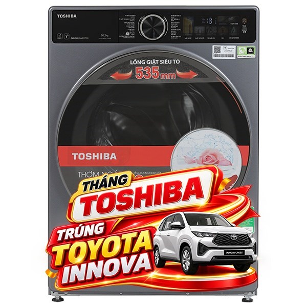 Máy giặt Toshiba Inverter 10.5 kg TW-T25BZU115MWV(MG)