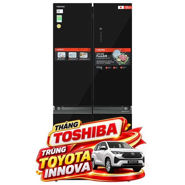 Toshiba Inverter 515 lít GR-RF665WIA-PGV(22)-XK