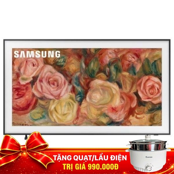 Smart Tivi Khung Tranh The Frame QLED Samsung AI 4K 55 inch QA55LS03D
