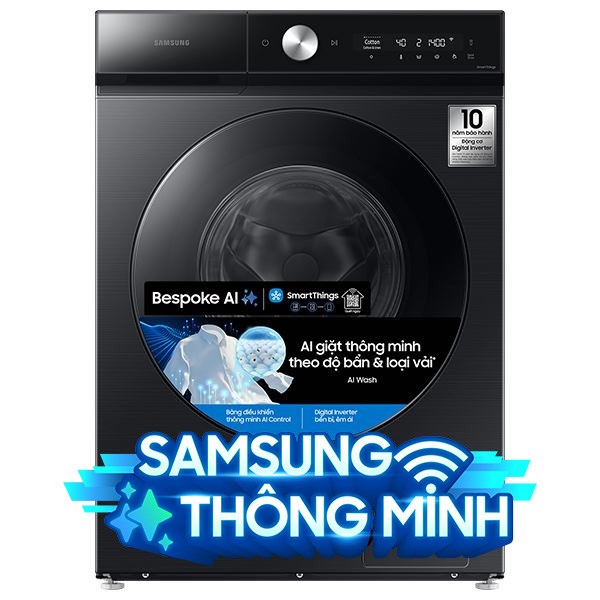 Máy giặt Samsung Bespoke AI Inverter 14 kg WW14BB944DGBSV