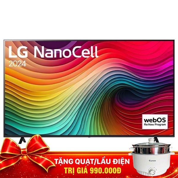 Smart Tivi NanoCell LG AI 4K 75 inch 75NANO81TSA