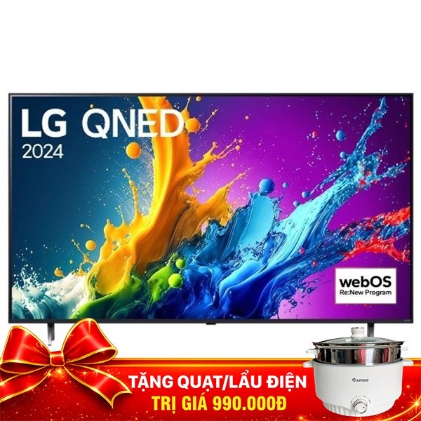 Smart Tivi QNED LG AI 4K 65 inch 65QNED80TSA