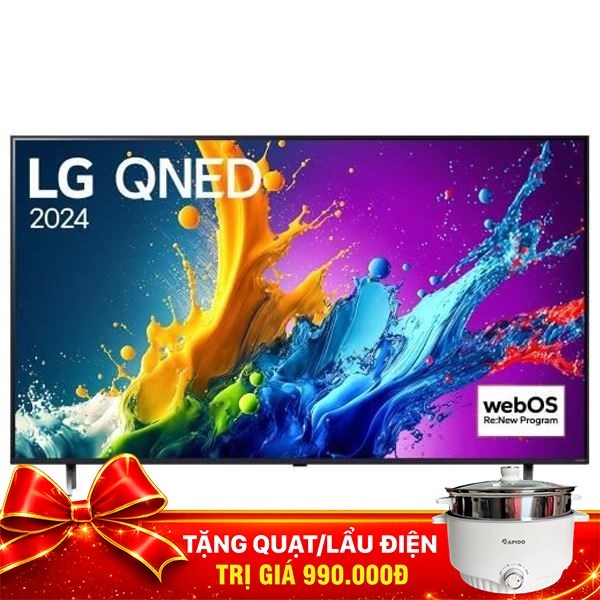 Smart Tivi QNED LG AI 4K 55 inch 55QNED80TSA