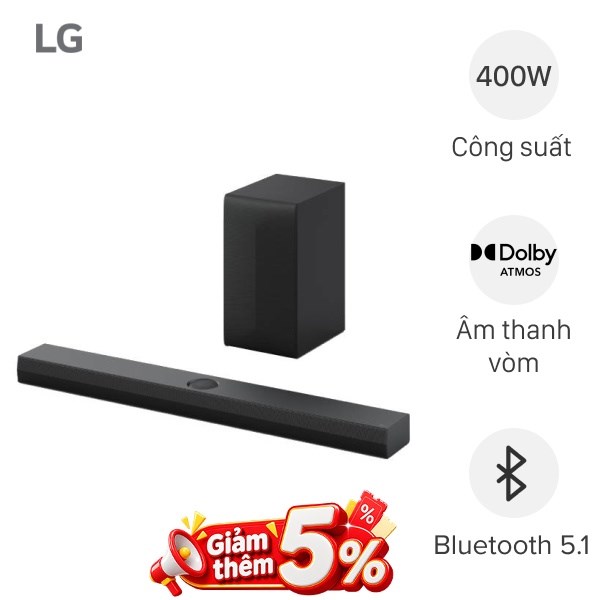 Bộ loa thanh LG S70TY