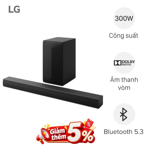 Bộ loa thanh LG S40T