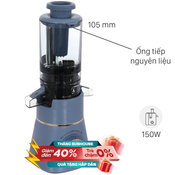 Máy ép chậm Sunhouse SHD5518
