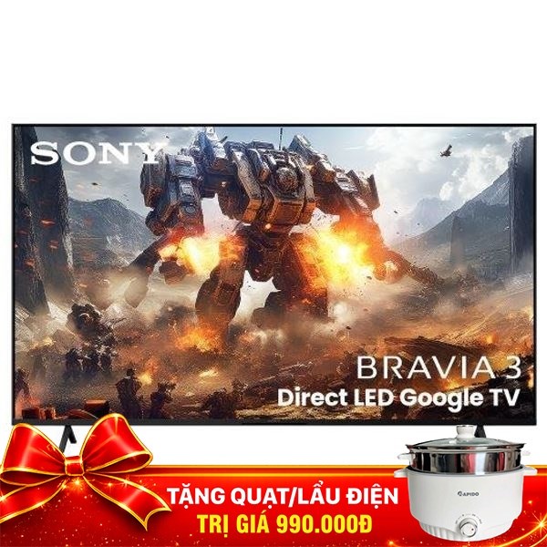 Sony Google TV BRAVIA 3 K-55S30