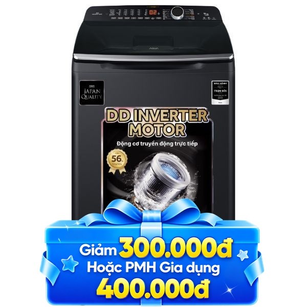 Aqua Inverter 11 Kg AQW-DR110JT BK
