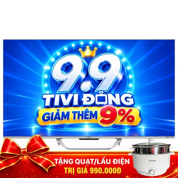 AQUA Google TV QLED AQT55S800UX