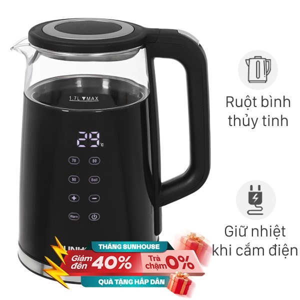 Bình đun siêu tốc Sunhouse Mama 1.7 lít SHD1333