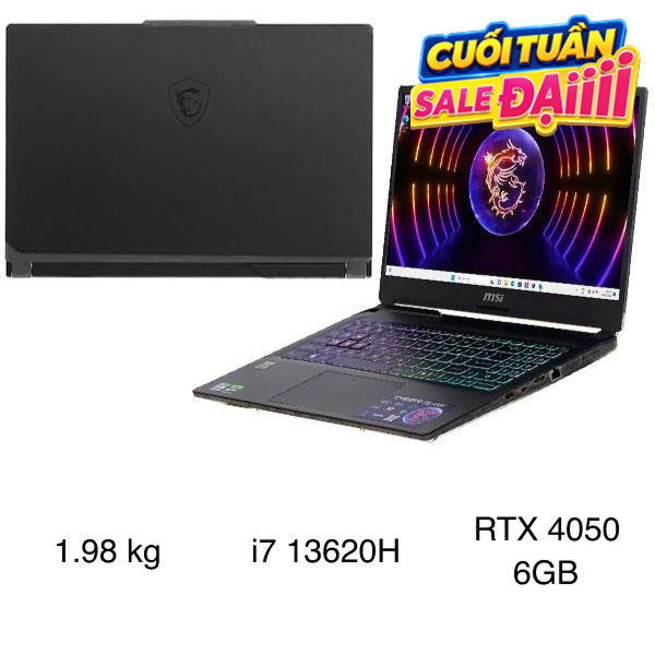 MSI Gaming Cyborg 15 A13VEK i7 13620H (1423VN)