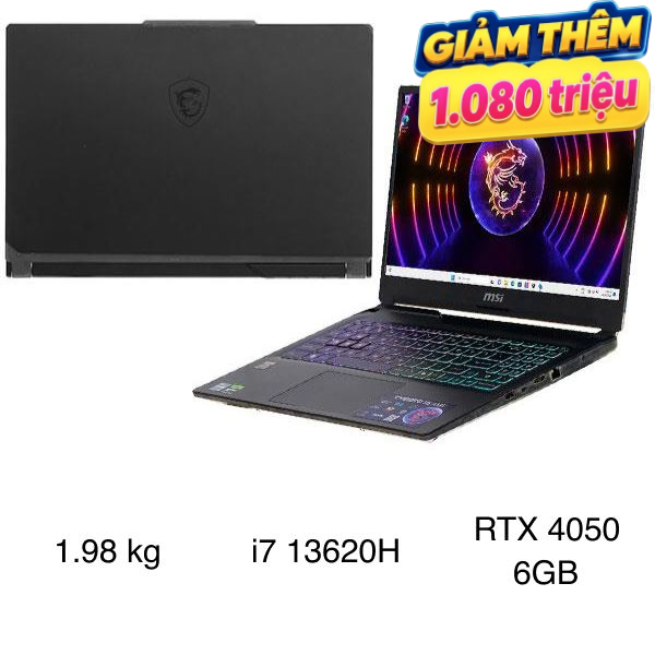 MSI Gaming Cyborg 15 A13VEK i7 13620H (1423VN)