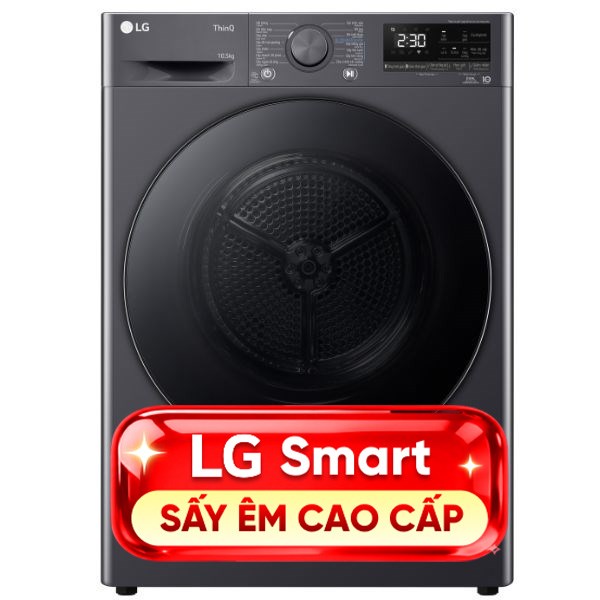 Máy sấy bơm nhiệt LG 10.5 kg DVHP50M
