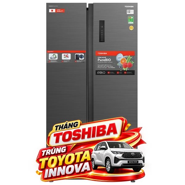 Toshiba Inverter 555 lít GR-RS696WI-PMV(60)-AG