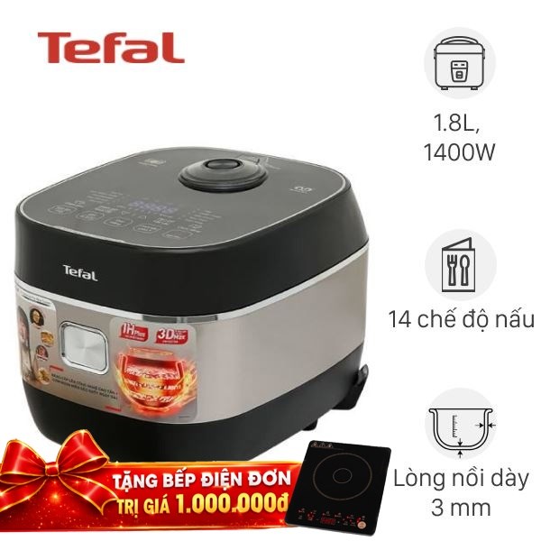 Nồi cơm điện cao tần Tefal 1.8 lít RK819868