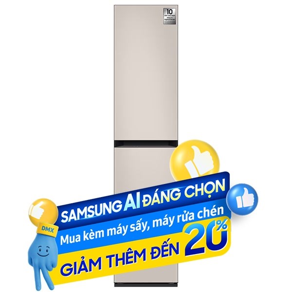 Tủ chăm sóc quần áo thông minh Samsung Bespoke AirDresser 3 móc DF18CB8600ERSV