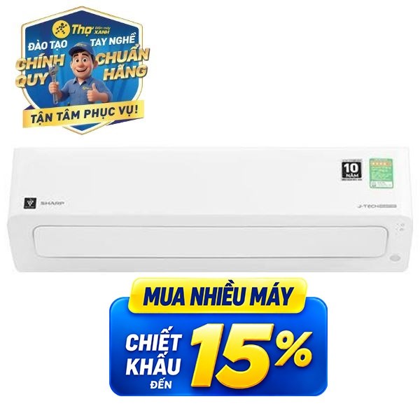 Sharp Inverter 1 HP AH-XP10CMW