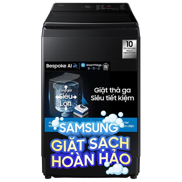 Máy giặt Samsung Inverter 15 kg WA80F15B6BSV