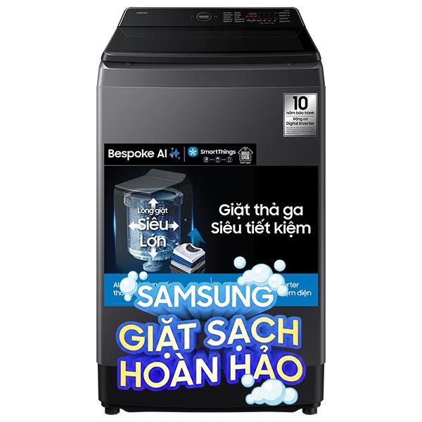 Samsung Inverter 15 Kg WA80F15S5CSV