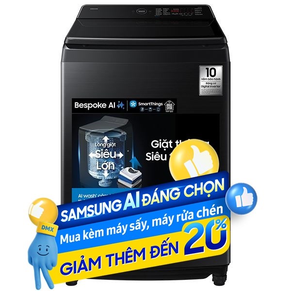 Samsung Inverter 21 Kg WA80F21B9BSV