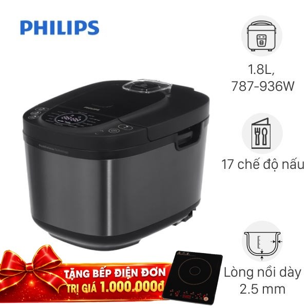 Nồi cơm điện tử Philips 1.8 lít HD4814/31