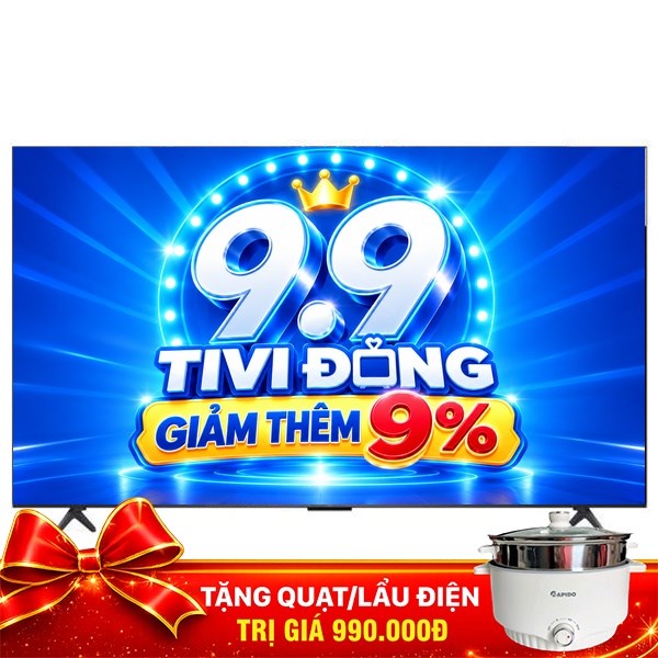 Google Tivi QD-Mini LED TCL AI 4K 55 inch 55C6KS