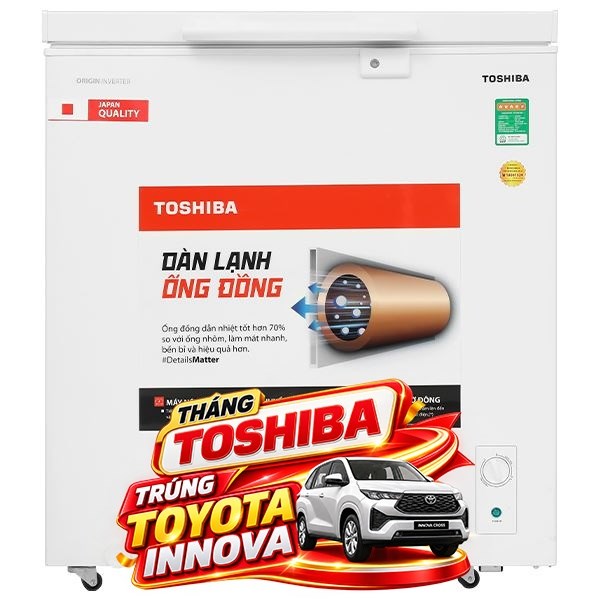 Tủ đông Toshiba Inverter 201 lít GR-RC265CM-PMV(01)