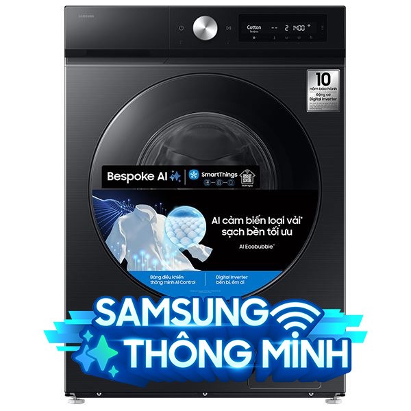 Samsung Inverter 10 Kg WW10DB7U34GBSV