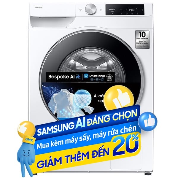 Samsung Inverter 10 Kg WW10DG6U34LESV
