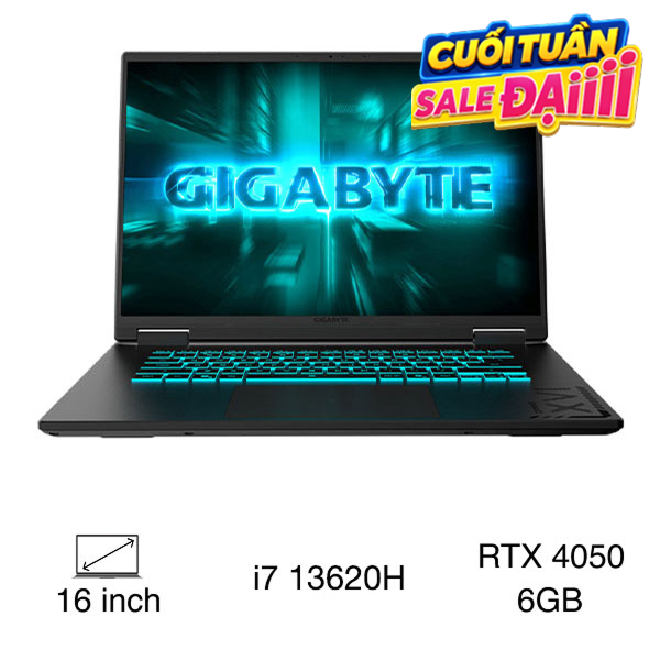 GIGABYTE Gaming A16 GA6H i7 13620H (GAMING-A16-CMHI2VN893SH)