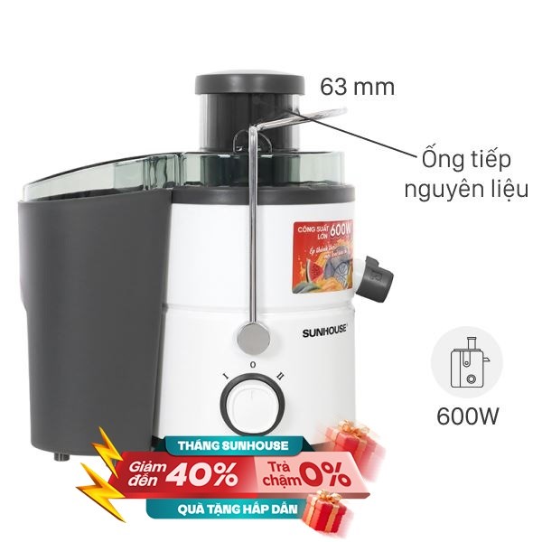 Máy ép trái cây Sunhouse SHD5522