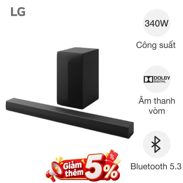 Bộ loa thanh LG S60T