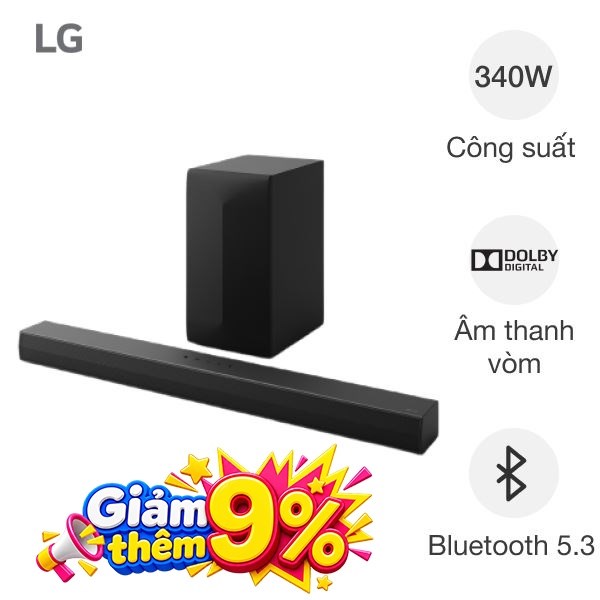 Bộ loa thanh LG S60T