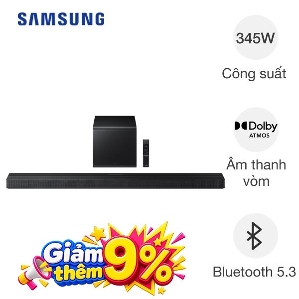 Bộ loa thanh Samsung HW-QS700F/XV
